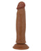 Pretty Love - Keon - Realistische Sliding Skin Dildo - 21,4 cm - Bruin-Erotiekvoordeel.nl