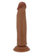 Pretty Love - Keon - Realistische Sliding Skin Dildo - 21,4 cm - Bruin-Erotiekvoordeel.nl