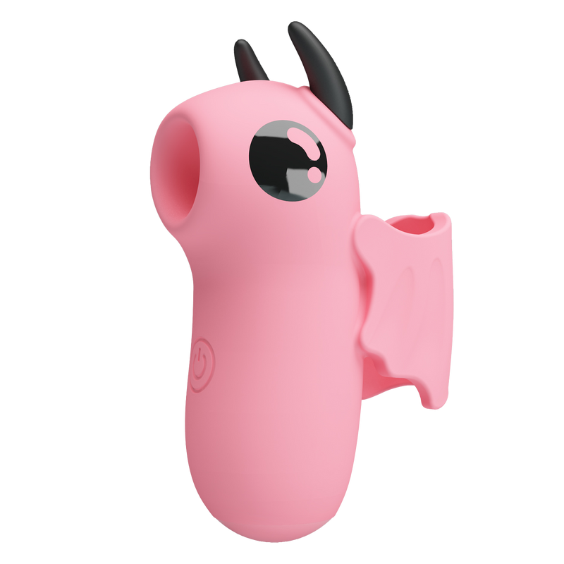 Pretty Love - Mini Fun Toys - Magic Devil - Vinger Vibrator - Roze-Erotiekvoordeel.nl