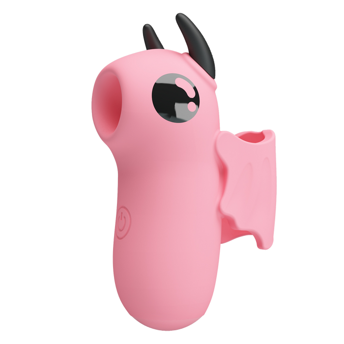 Pretty Love - Mini Fun Toys - Magic Devil - Vinger Vibrator - Roze-Erotiekvoordeel.nl