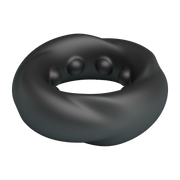 Crazy Bull - Daquez - Super Soft Siliconen ring - Model 4 - Zwart-Erotiekvoordeel.nl