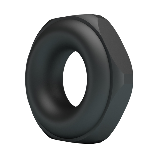 Crazy Bull - Jarvius - Super Soft Siliconen Cockring - Model 14 - Zwart-Erotiekvoordeel.nl