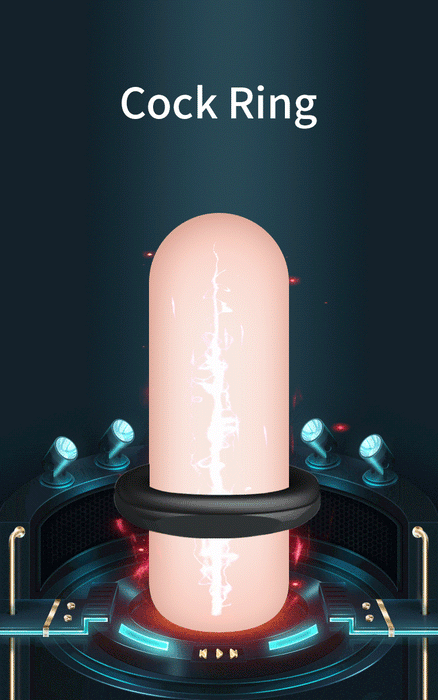 Crazy Bull - Jarvius - Super Soft Siliconen Cockring - Model 14 - Zwart-Erotiekvoordeel.nl