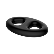 Crazy Bull - Super Soft Siliconen Cockring - Model 16 - Zwart-Erotiekvoordeel.nl