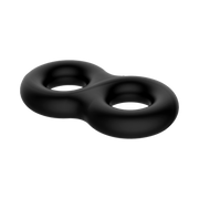 Crazy Bull - Super Soft Siliconen Cockring - Model 17 - Zwart-Erotiekvoordeel.nl