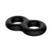 Crazy Bull - Super Soft Siliconen Cockring - Model 17 - Zwart-Erotiekvoordeel.nl