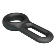 Crazy Bull - Oniel - Super Soft Siliconen Cockring - Model 18 - Zwart-Erotiekvoordeel.nl