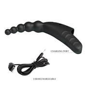 Pretty Love - Jordin - Krachtige Vinger Vibrator - Zwart-Erotiekvoordeel.nl