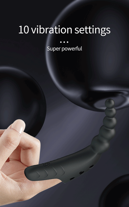 Pretty Love - Jordin - Krachtige Vinger Vibrator - Zwart-Erotiekvoordeel.nl