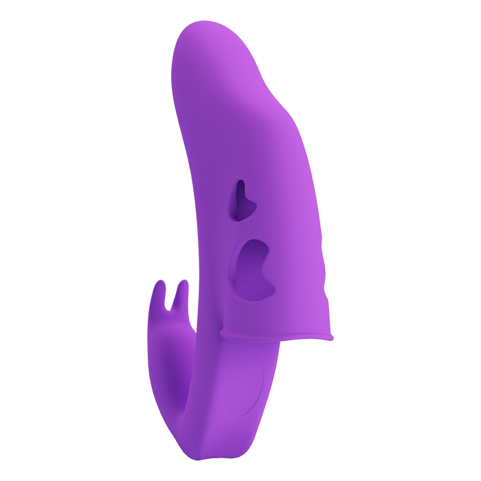 Pretty Love - Yenna - Krachtige Vinger Vibrator - Paars-Erotiekvoordeel.nl