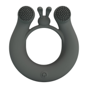 Pretty Love - Dahlia - Master Vibrerende Cockring - Grijs-Erotiekvoordeel.nl