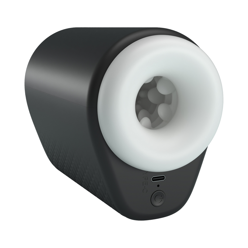 Pretty Love - DJ Girl - Thrusting Perfect Stroker - Stotende Masturbator - Zwart/Wit-Erotiekvoordeel.nl