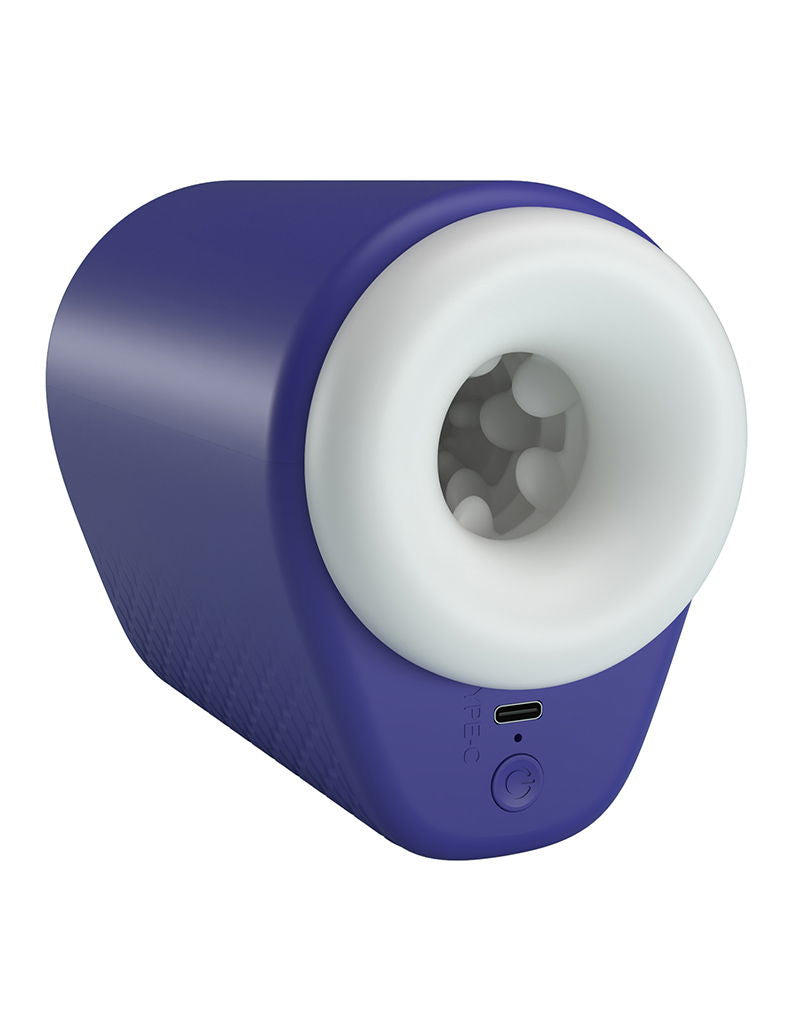 Pretty Love - DJ Lady - Squeezing Perfect Stroker - Blauw/Wit-Erotiekvoordeel.nl