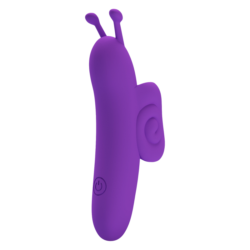 Pretty Love - Snail - Krachtige Vinger Vibrator - Paars-Erotiekvoordeel.nl