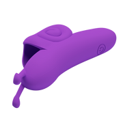 Pretty Love - Snail - Krachtige Vinger Vibrator - Paars-Erotiekvoordeel.nl