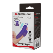 Pretty Love - Snail - Krachtige Vinger Vibrator - Paars-Erotiekvoordeel.nl