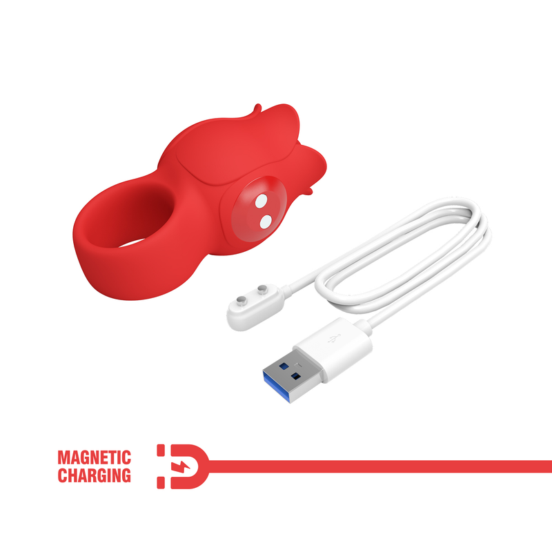 Pretty Love - Jae - Vinger Vibrator - Rood-Erotiekvoordeel.nl