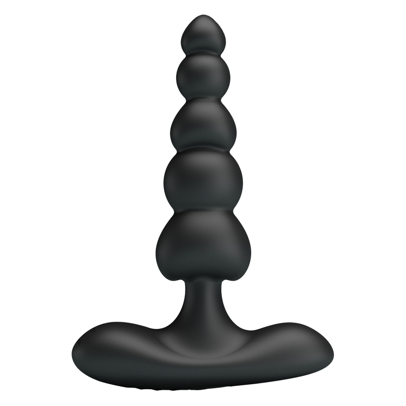 Pretty Love - Corban - Anale Kralen Vibrator - Zwart-Erotiekvoordeel.nl