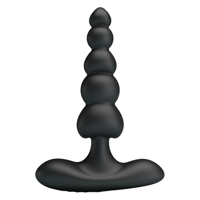 Pretty Love - Corban - Anale Kralen Vibrator - Zwart-Erotiekvoordeel.nl