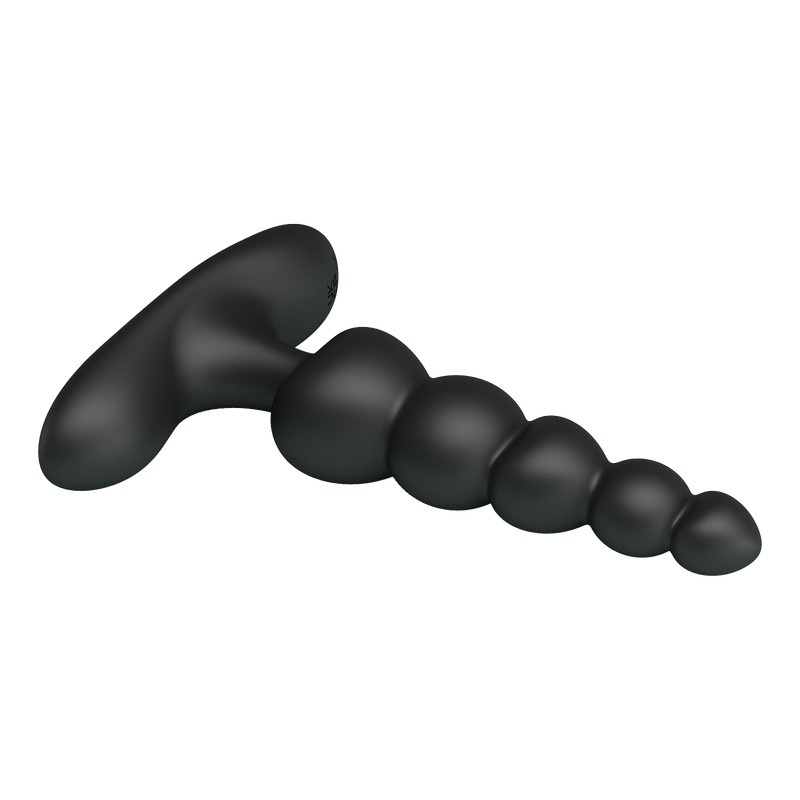 Pretty Love - Corban - Anale Kralen Vibrator - Zwart-Erotiekvoordeel.nl