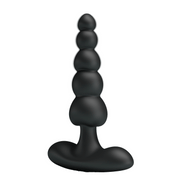 Pretty Love - Corban - Anale Kralen Vibrator - Zwart-Erotiekvoordeel.nl