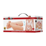 Crazy Bull - Mia - Masturbator met Verstelbare Benen - Lichte Huidskleur-Erotiekvoordeel.nl