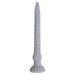 Power Monsters - Basilisk - Taps Toelopende Fantasie Dildo - Grijs-Erotiekvoordeel.nl