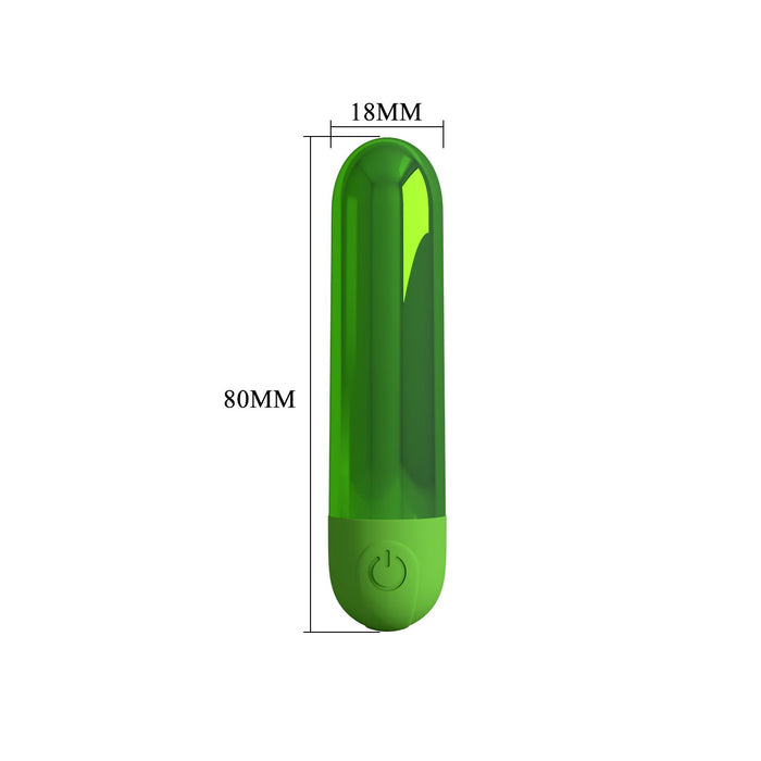 Pretty Love - Kiwi - Bullet Vibrator - Groen-Erotiekvoordeel.nl