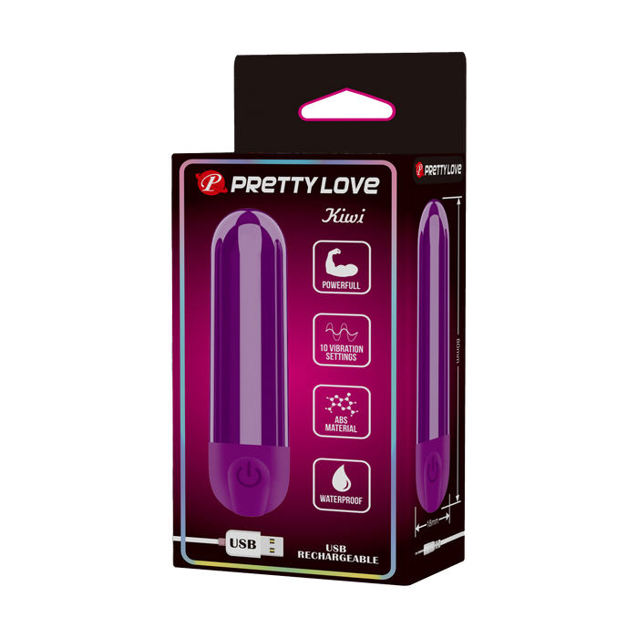 Pretty Love - Kiwi - Bullet Vibrator - Paars-Erotiekvoordeel.nl