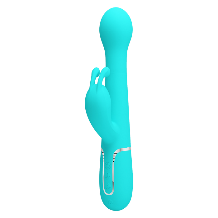 Pretty Love - Dejon - Rabbit Vibrator - Turquoise-Erotiekvoordeel.nl