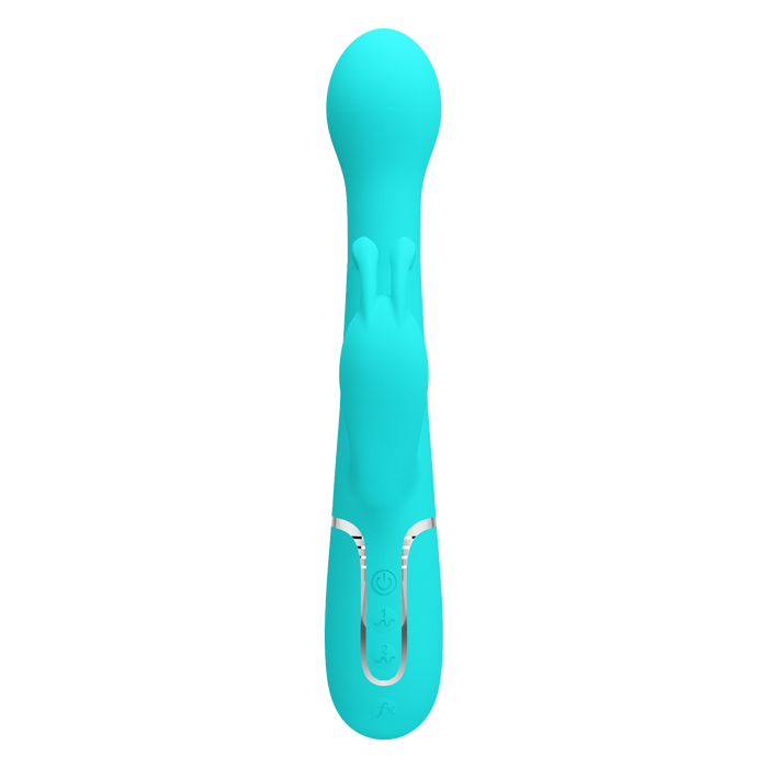 Pretty Love - Dejon - Rabbit Vibrator - Turquoise-Erotiekvoordeel.nl