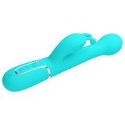 Pretty Love - Dejon - Rabbit Vibrator - Turquoise-Erotiekvoordeel.nl