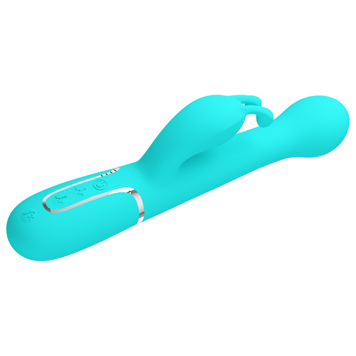 Pretty Love - Dejon - Rabbit Vibrator - Turquoise-Erotiekvoordeel.nl