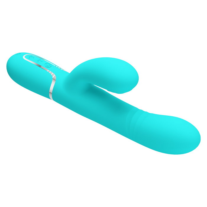Pretty Love - Maviana - Rabbit Vibrator - Turquoise-Erotiekvoordeel.nl