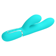 Pretty Love - Maviana - Rabbit Vibrator - Turquoise-Erotiekvoordeel.nl