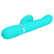 Pretty Love - Maviana - Rabbit Vibrator - Turquoise-Erotiekvoordeel.nl