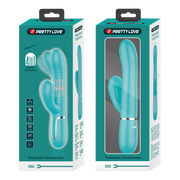 Pretty Love - Maviana - Rabbit Vibrator - Turquoise-Erotiekvoordeel.nl