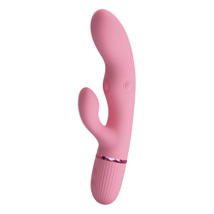 Pretty Love - Zach - Rabbit Vibrator met Vierzijdige Klopfunctie - Roze-Erotiekvoordeel.nl