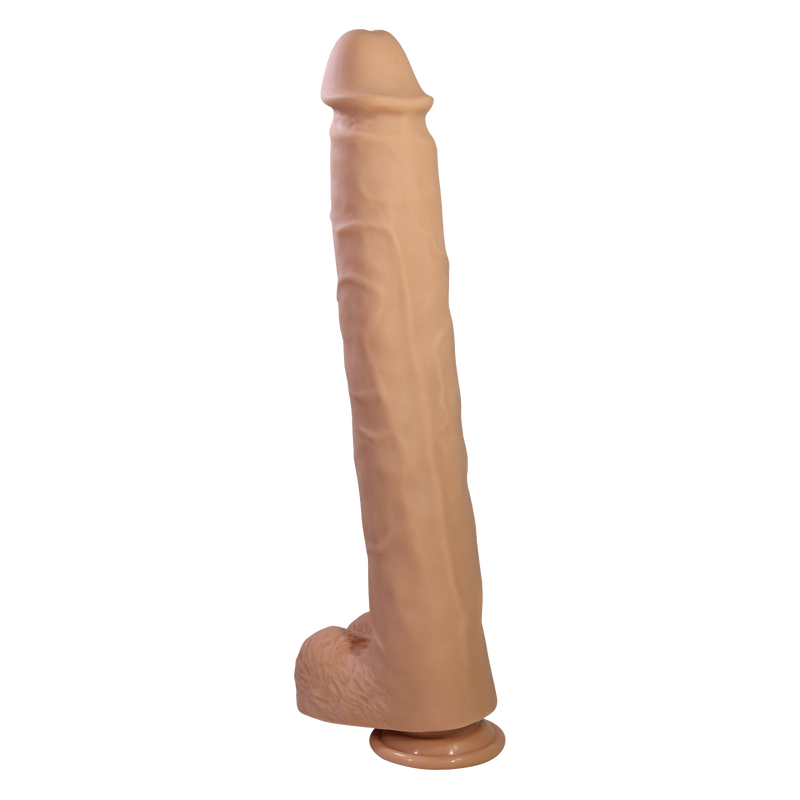 Pretty Love - Pat - Super Grote Dildo - 40 cm - Lichte Huidskleur-Erotiekvoordeel.nl