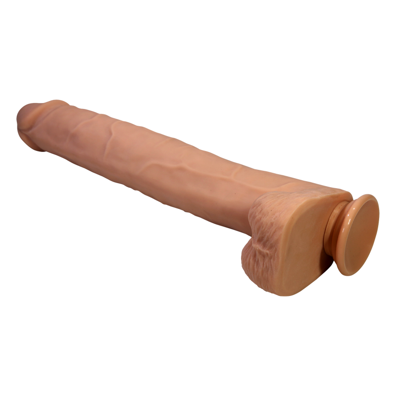 Pretty Love - Pat - Super Grote Dildo - 40 cm - Lichte Huidskleur-Erotiekvoordeel.nl