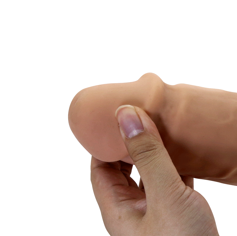 Pretty Love - Pat - Super Grote Dildo - 40 cm - Lichte Huidskleur-Erotiekvoordeel.nl