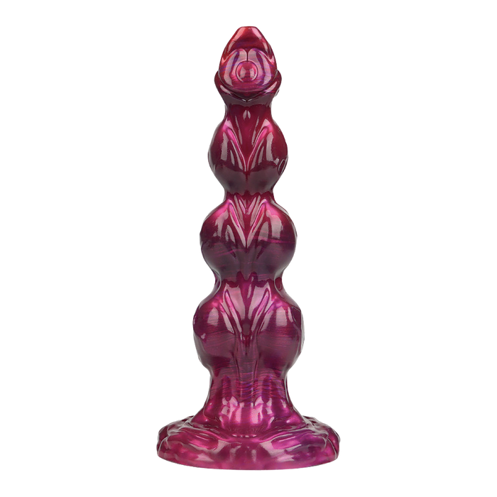 Power Monsters - Primal Beastlord - Monster Dildo - 26 cm - Rood/Roze-Erotiekvoordeel.nl