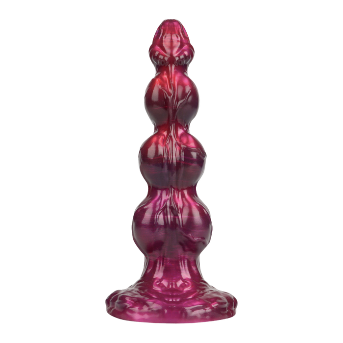 Power Monsters - Primal Beastlord - Monster Dildo - 26 cm - Rood/Roze-Erotiekvoordeel.nl