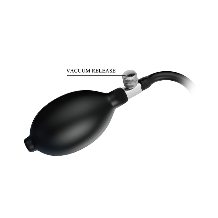 Power Monsters - Ebon Leviathan - Opblaasbare Buttplug - 18 cm - Multicolour-Erotiekvoordeel.nl