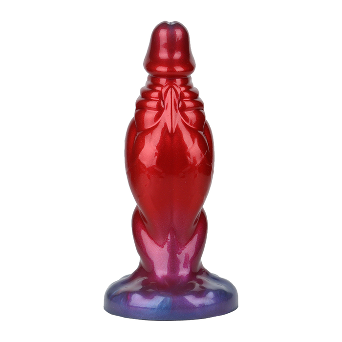 Power Monsters - Shadow Behemoth - Opblaasbare Monster Dildo - 22 cm - Rood/Blauw-Erotiekvoordeel.nl