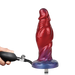 Power Monsters - Shadow Behemoth - Opblaasbare Monster Dildo - 22 cm - Rood/Blauw-Erotiekvoordeel.nl