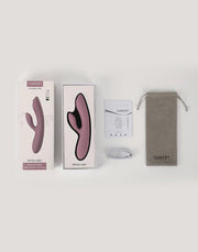 Svakom - Trysta Neo - Interactieve Rabbit Vibrator met G-Spot Balletje - Pink-Erotiekvoordeel.nl