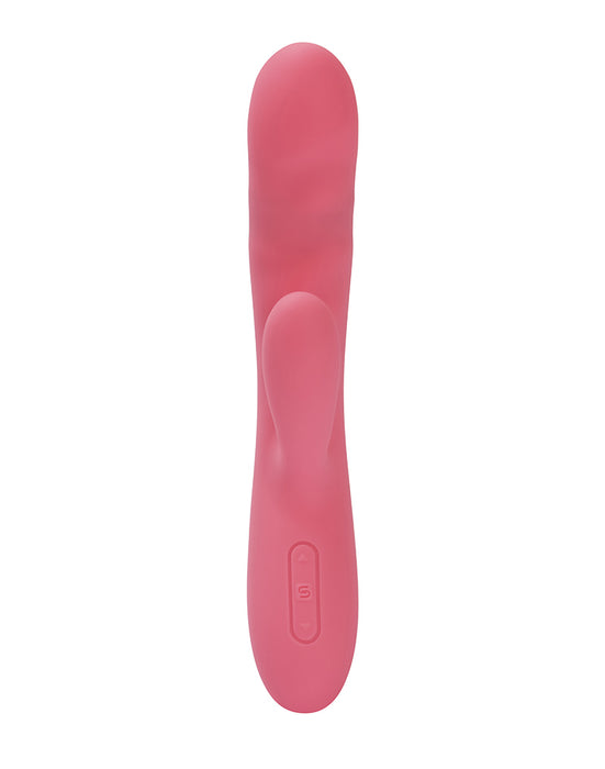 Svakom - Avery - Stotende Rabbit Vibrator - Strawberry Pink-Erotiekvoordeel.nl