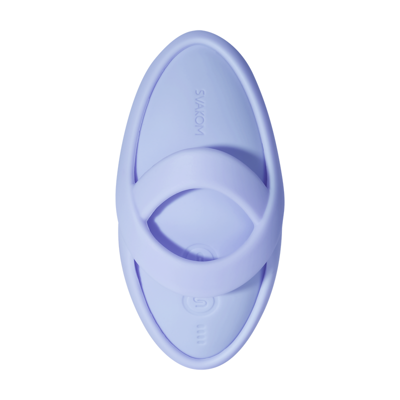 Svakom - Echo 2 - Flexibele Vinger Vibrator - App Control - Sky Blue-Erotiekvoordeel.nl