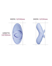 Svakom - Echo 2 - Flexibele Vinger Vibrator - App Control - Sky Blue-Erotiekvoordeel.nl